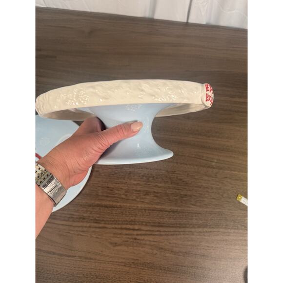 Betty Boop Christmas Holiday plate with pudgy dog retro collectible VTG cartoon - Picture 2 of 7